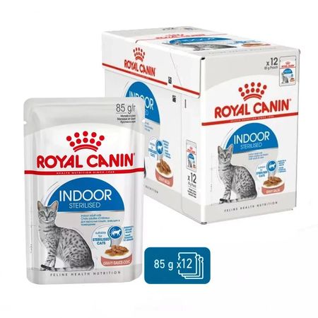 Salsa Royal Canin FHN para Gato Esterilizado Indoor 12x85gr