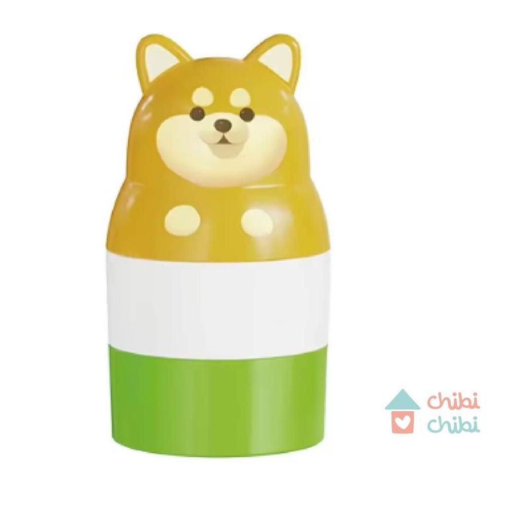 Aplicador de bloqueador - verde con cara