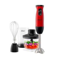 Batidora De Inmersión Oster FPSTHB460A  1 vel  Turbo Rojo