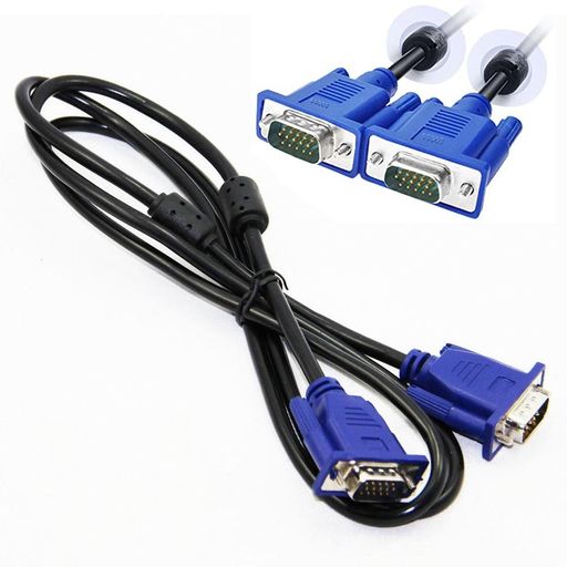 Cable VGA (Macho) a VGA (Macho) - Doble Filtro - 10 Mts