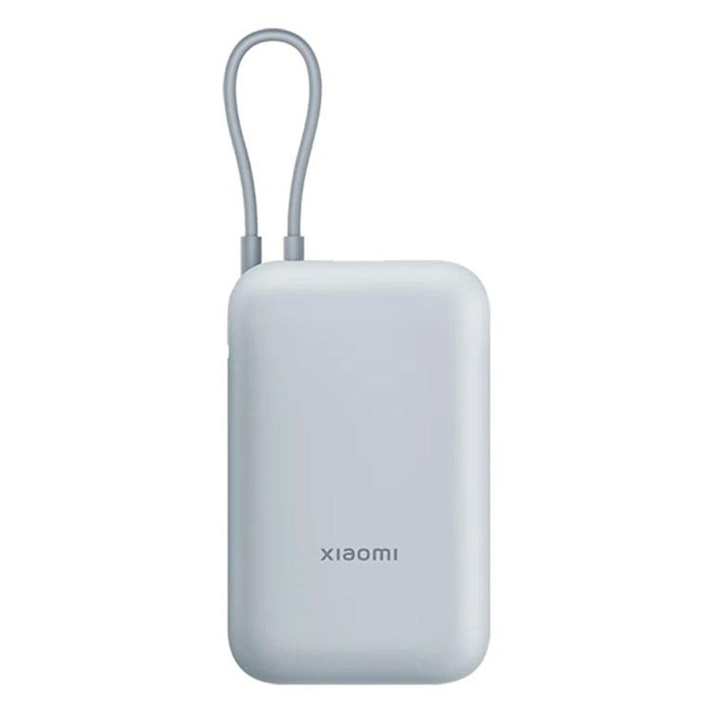 Power Bank Xiaomi 10000 22w Carga Rapida Cable Integrado - Azul