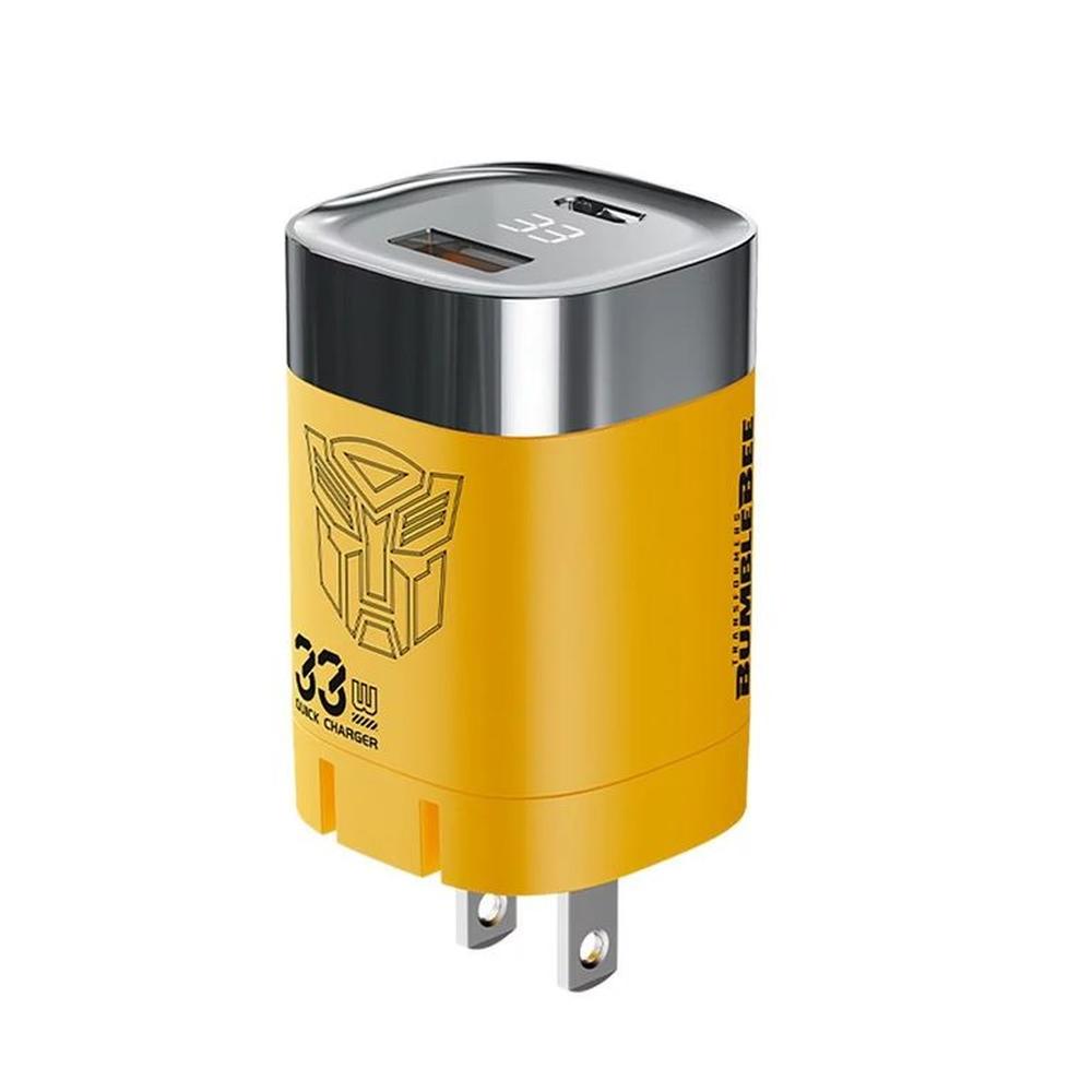 Adaptador 33w Transformers Carga Rapida - Amarillo
