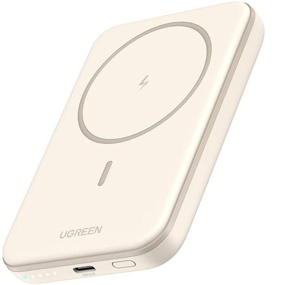 Batería portátil Magnética UGREEN 5000mha PD15W - BEIGE