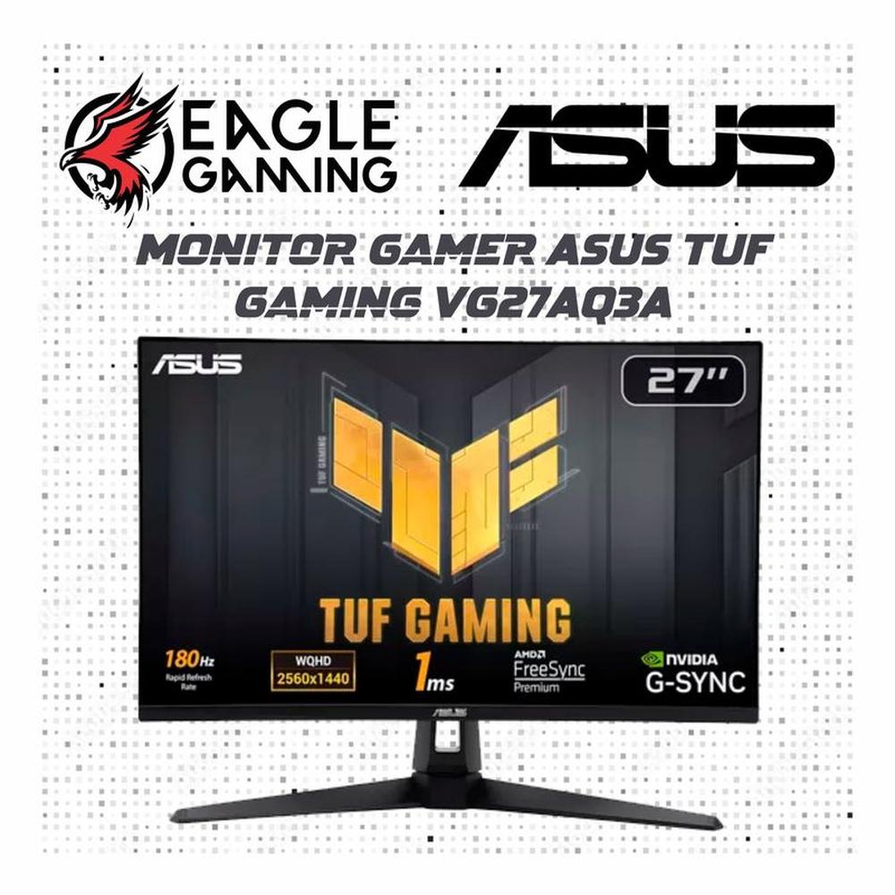 Monitor Gamer ASUS TUF Gaming VG27AQ3A - 27 PULGADAS