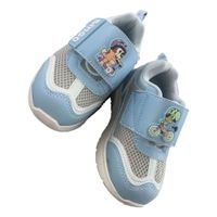 Zapatillas Niño Bluey Color Celeste Con Luces Led Talla 25