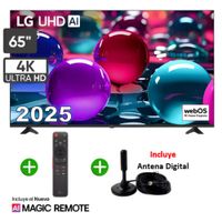 Televisor Smart TV LG Led Uhd 65"" 4K Thinq AI 65UA7300PSB 2025 + Antena Digital + Magic Remote