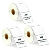 Etiqueta Termica Adhesiva 10x12cm Pack 3 Rollos