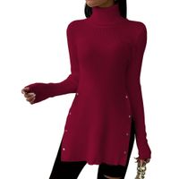 Cafarena Manga Larga Broche Rib Sand Fab-18 Color Vino