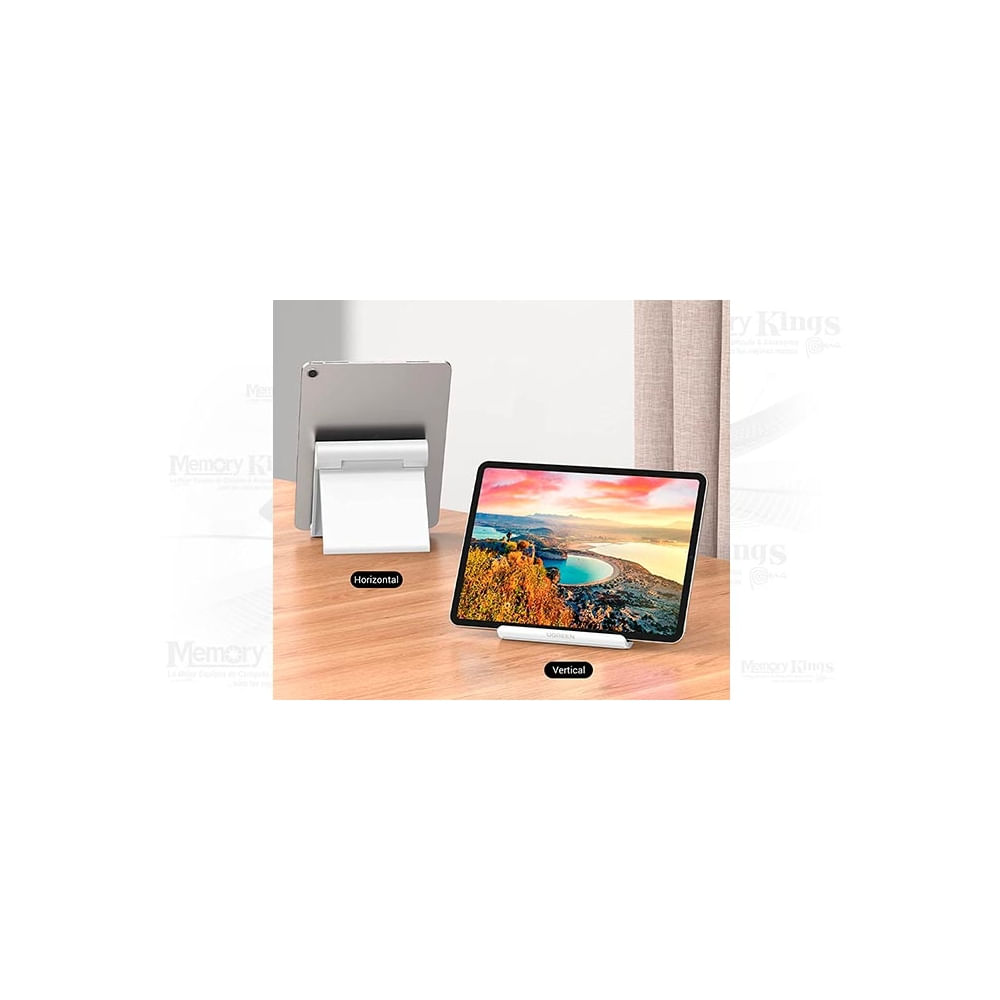 Soporte UGREEN LP106 ajustable para smartphone y tablet de 4 a 7.9 pulgadas - diseño ergonómico y p