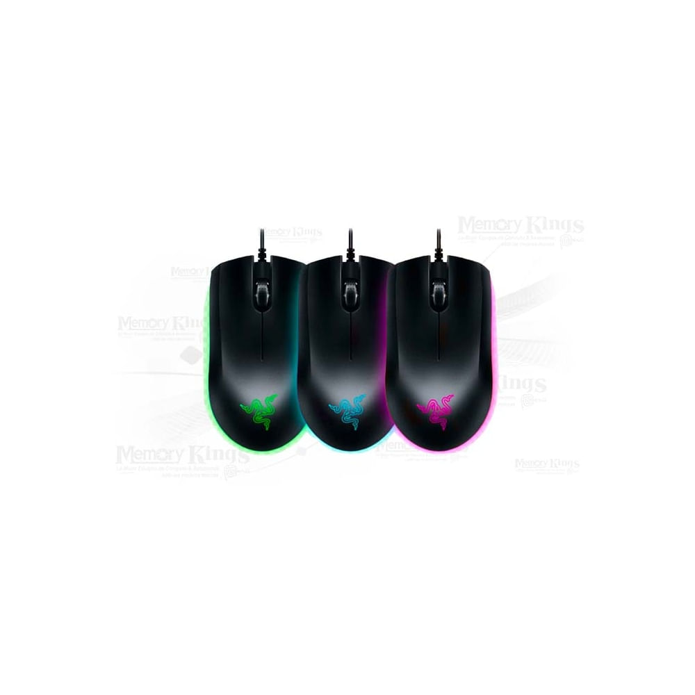 Teclado y mouse gaming Razer Cynosa + Abyssus Lite, retroiluminación y alta precisión