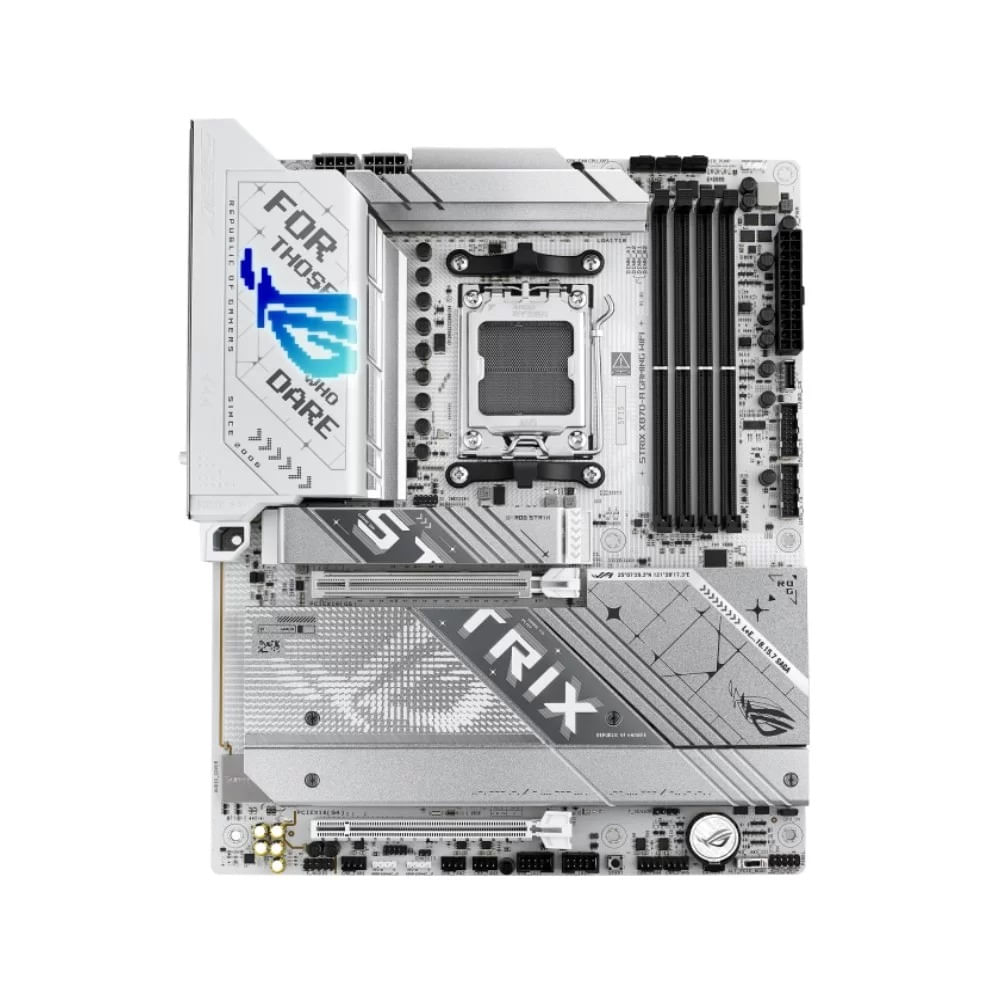Placa base ASUS ROG Strix X870 para gaming, WiFi, alto rendimiento y compatibilidad AMD