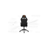 Sillón gamer Cougar Armor Elite - Negro, cuero PVC y acero, ergonomía premium para largas sesiones