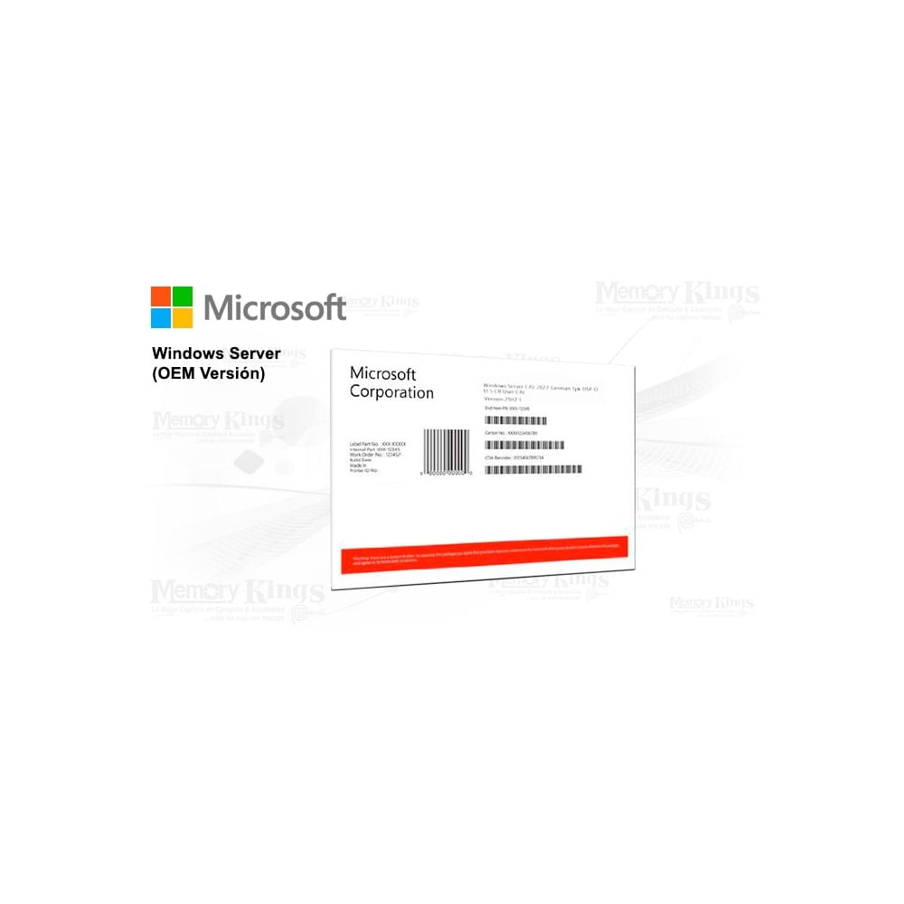 Microsoft Windows Server CAL 2022 en Español para 1 usuario - Conéctate y gestiona tu red