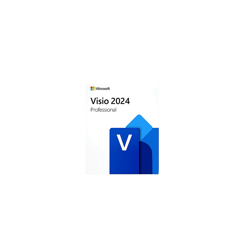 Microsoft Visio Professional 2024 - Licencia Original Multilenguaje para Gráficos y Diagramas