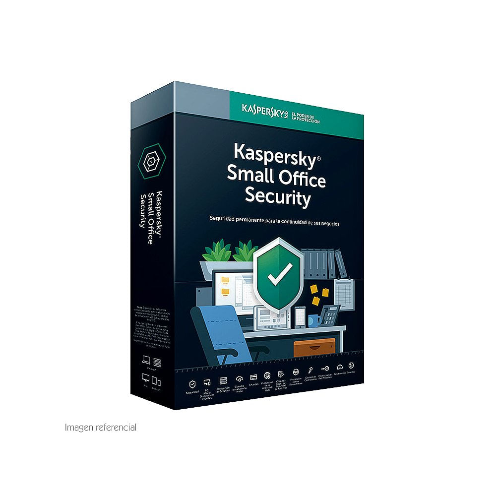 Kaspersky Small Office Security para 10 PCs – Protección completa y fácil gestión para tu negocio