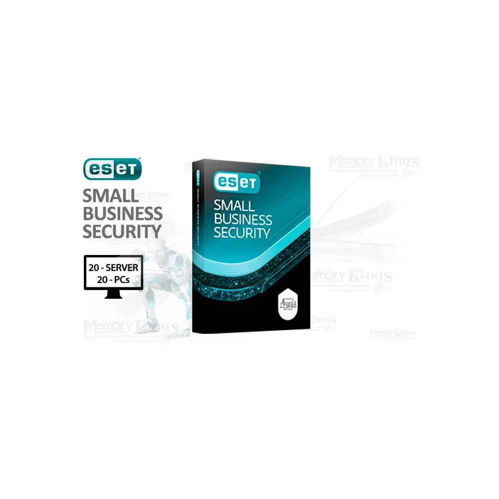 ESET Small Business Security - Antivirus para 20 PCs, Protección Avanzada y Confiable
