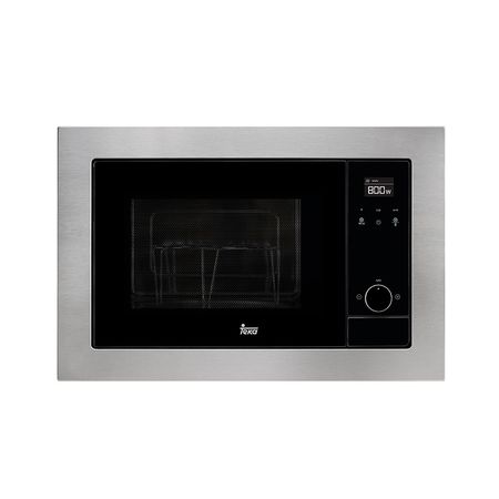 Horno Microondas Teka MS 620 BIS L Blanco con Grill y Acero Inoxidable