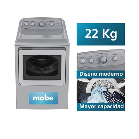 Secadora de Ropa Mabe SMG47N8MSGBB0 Carga Frontal 22kg