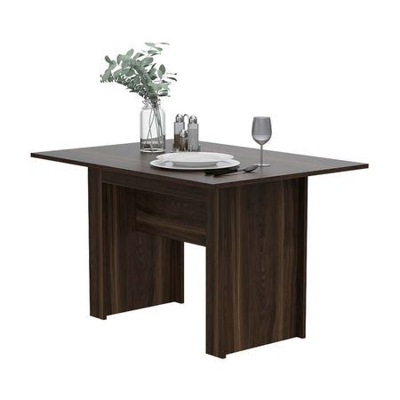 Mesa de Comedor Tuhome Classic 120 Melamina Habano