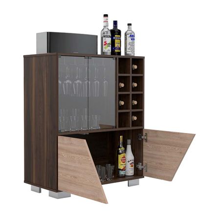 Bar Fraktal Melamina Habano Tuhome