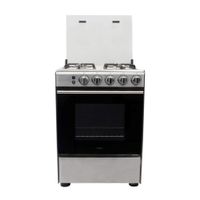 Cocina de Pie a Gas FDV Class 60 Acero Inoxidable 60cm Gris