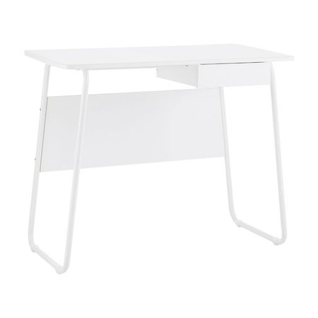 Escritorio Melamina Martina Blanco de 92 cm Orange