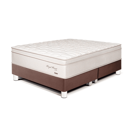 Cama Royal Prince Queen Chocolate Paraiso