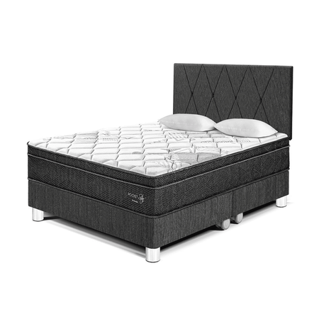 Dormitorio Pocket Star con Loft Queen Charcoal Paraiso