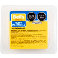 Queso Mozzarella en Tajadas BELL'S Paquete 250g