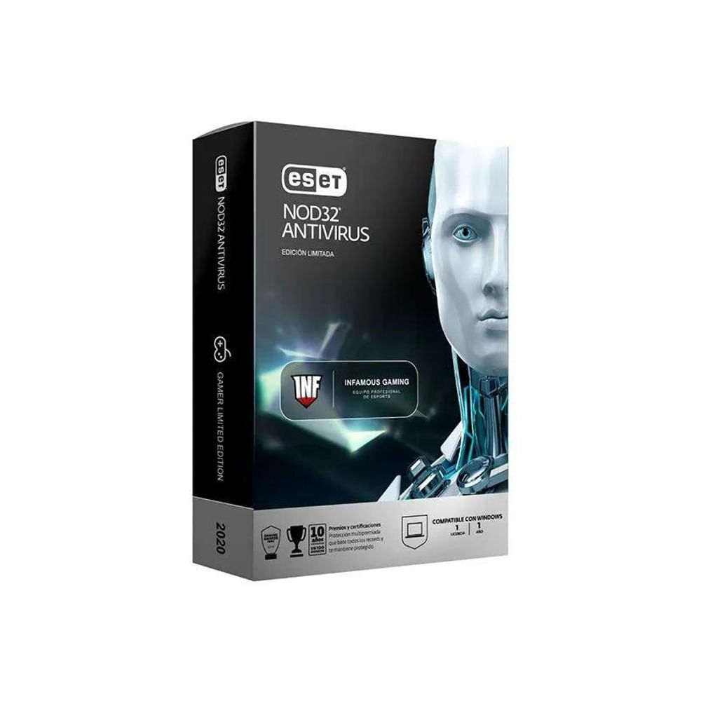 Eset Nod32 Infamous Edition - Seguridad Total para tu PC, Protección Avanzada y Ligera