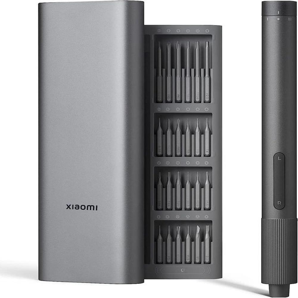 Destornillador Xiaomi Eléctrico 24 en 1, Estuche Magnetico Case Alumi.
