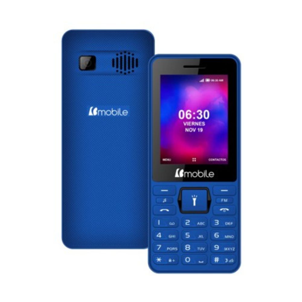 Teléfono Celular Bmobile T102 2G 2.4'' Radio FM - Azul