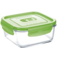Táper Hermético LUMINARC Pure Box Active 38Cl Con Tapa Verde