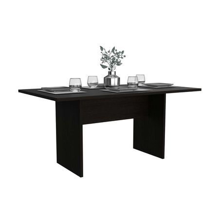 Mesa comedor Beijing Negro Amaderado Tuhome