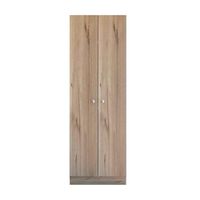 Ropero Melamina Nature Home Tuhome de 2 Puertas y 4 Repisas