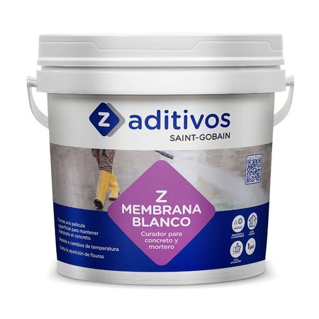 Curador de concreto 1Gl Membrana Blanco Zeta