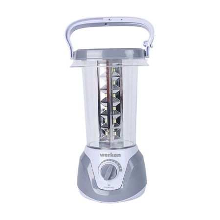 Lámpara Solar Recargable Werken Gris Vida útil 30000 h