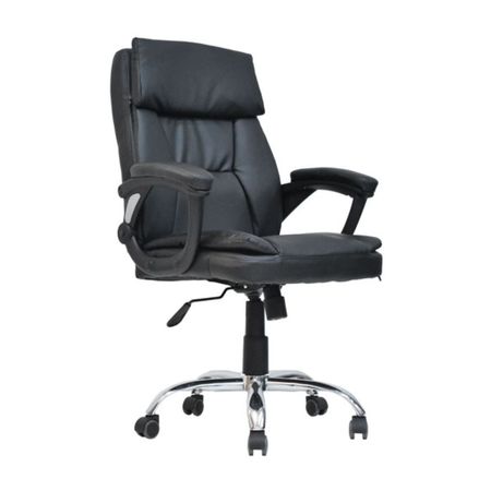 Sillón de Oficina Giratorio Gerente Cott Polipropileno Negro Bonno