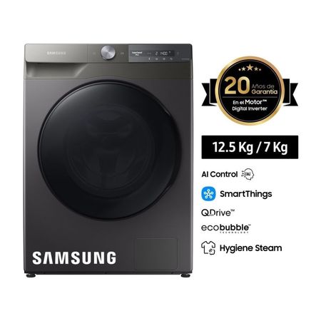 Lavaseca Samsung Eco Bubble WD12T704DB Plata