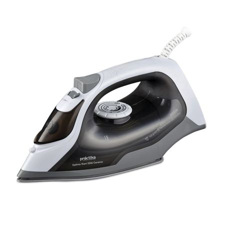 Plancha Practika Optima Start 2000W Suela Cerámica Gris Claro