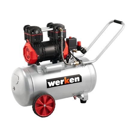 Compresora de aire Dentista 1Hp 24 litros Werken