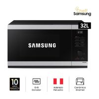 Horno Microondas Samsung MG32DG4524ATPE 32L Negro/Gris