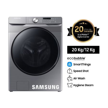 Lavaseca Samsung EcoBubble 20kg/12kg Gris WD20T6000GP/PE