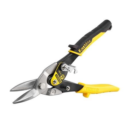 Tijera de Aviación Recta Stanley Modelo 14563 en Acero Amarillo