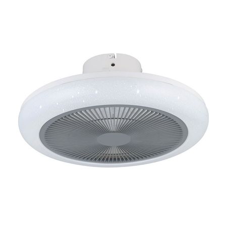 Ventilador de Techo Plafón Eglo Kostrena Blanco LED 35W