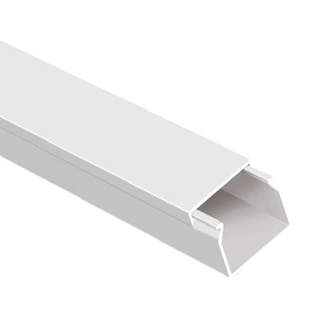 Canaleta Cerrada PVC Mutlusan Blanco 40x25mm