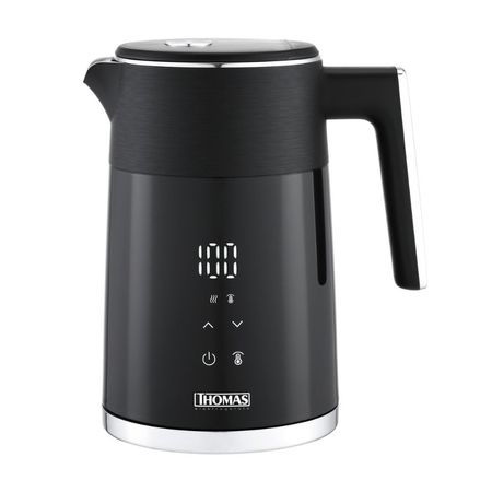Hervidor Eléctrico Thomas 2,5 lt Modelo TH6510N Negro de Acero Inoxidable