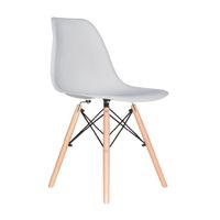 Silla diseño Eames Gris Bonno