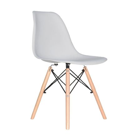 Silla diseño Eames Gris Bonno