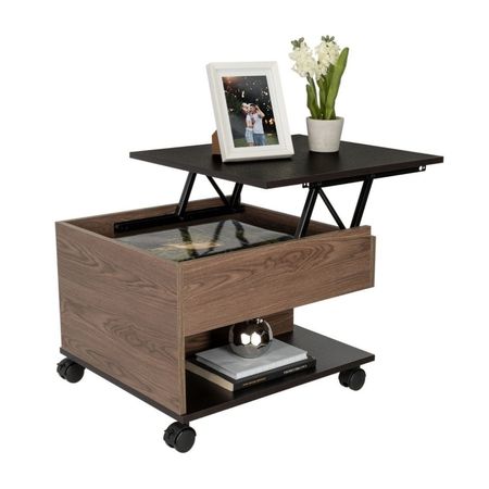 Mesa funcional plegable 5g Coñac Wengue